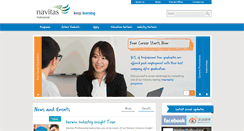 Desktop Screenshot of navitas-internships.com